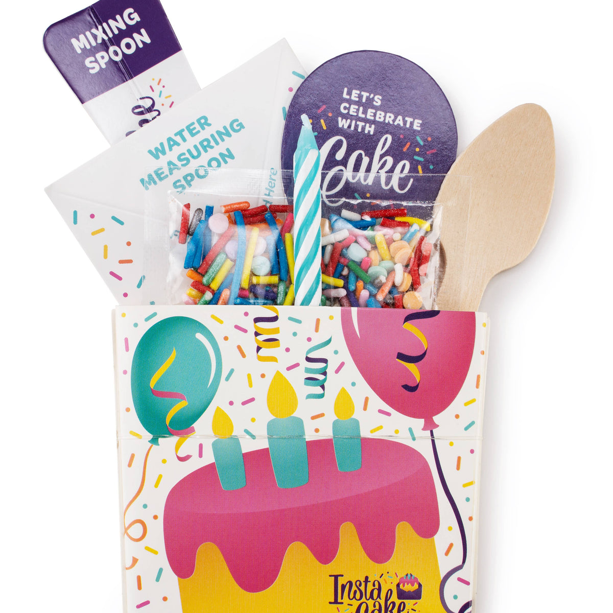 Let's Celebrate Cake Card - Double Chocolate