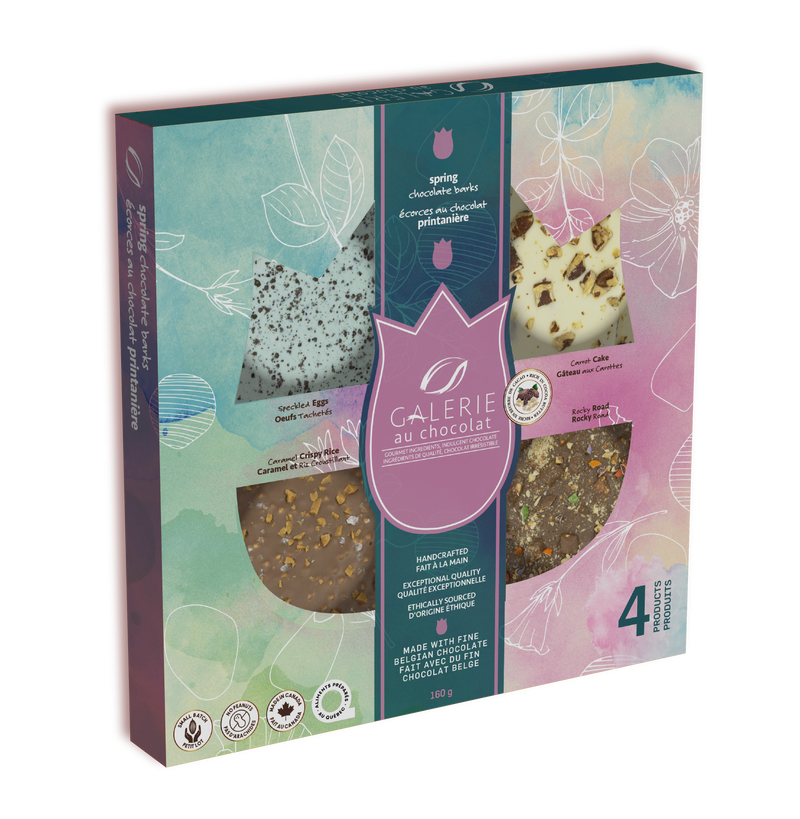 Galerie Au Chocolat - Chocolate Spring/Easter Bark Collection