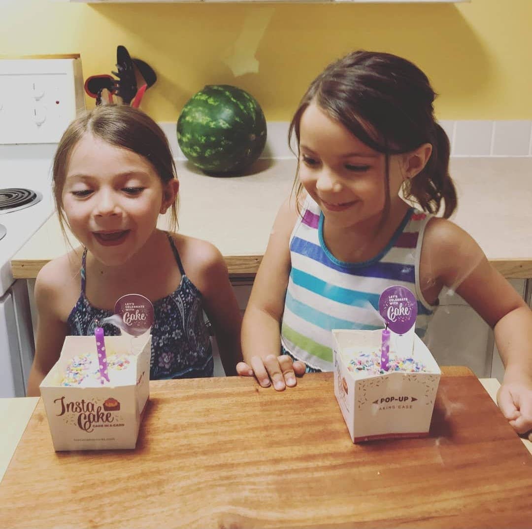 Let's Celebrate Cake Card - Vanilla Confetti