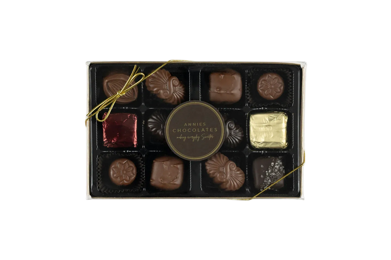 Annie's 12 Piece Chocolate Box add-on for gift baskets