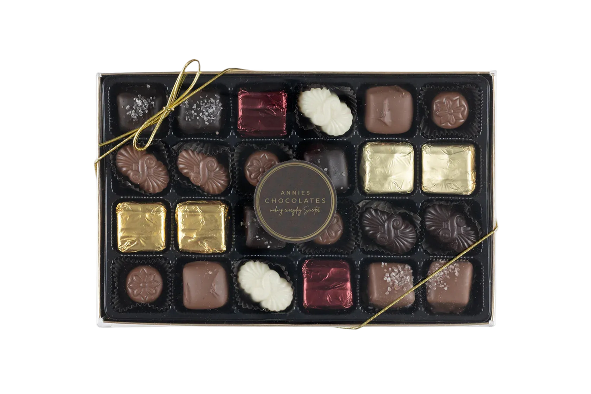 Annie's 24 Piece Chocolate Box add-on for gift baskets