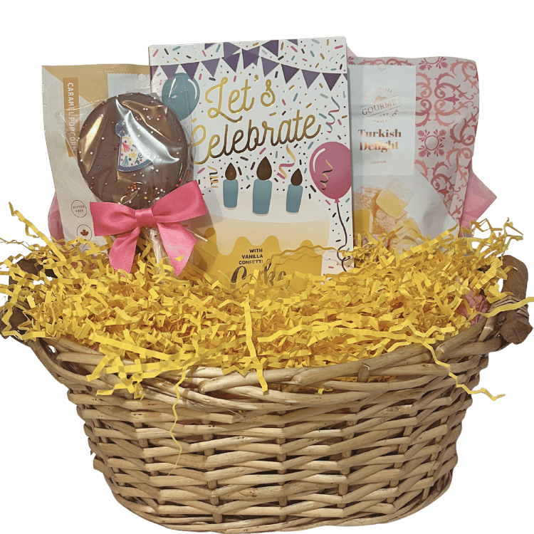 Birthday Wishes Gift Basket