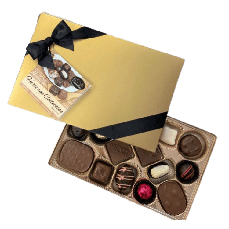 *Heritage Milk and Dark Collection 16 Piece Assorted Fine Chocolates
