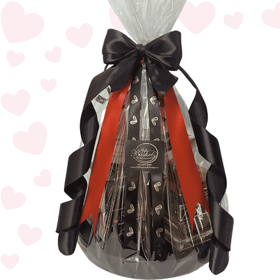 Old Fashioned Love Valentine’s Day whiskey gift featuring Glencairn glass, Calgary-made bourbon, bitters, and optional spa or chocolate add-ons