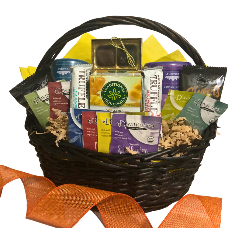 The Tea-riffic Tea Lover Basket