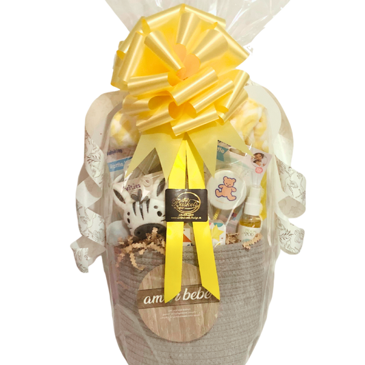 Elephant Snuggles & Playtime Basket