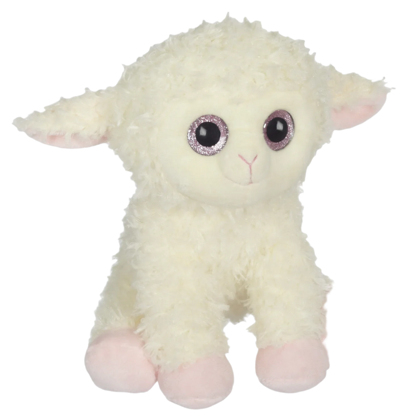 Plush Lamb "Sparkle Eyes"