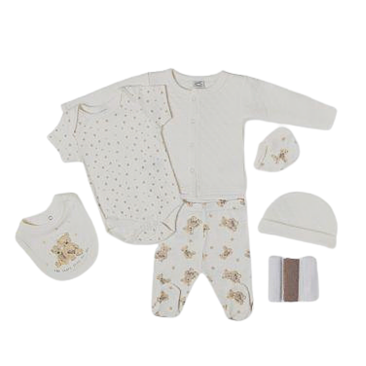 Quilted Photo Print Bear Set